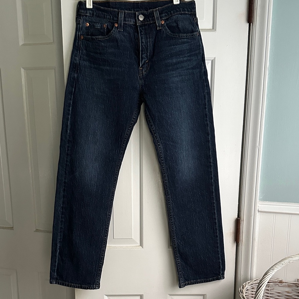 Levi's Men's Straight Jeans in Deep Indigo